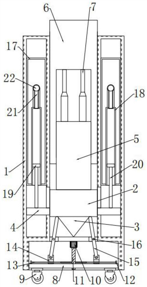 Building enclosure for housing construction engineering