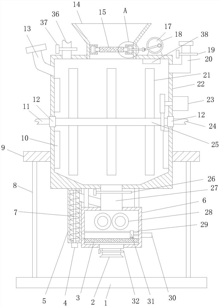 Processing technology and processing device of herba dendrobii solid beverage