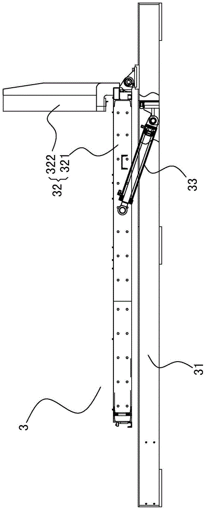 A wall panel automatic demoulding, palletizing and separating equipment