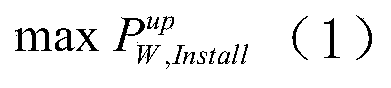 Multi-stage wind power accepted range calculating method based on unit combination and economic dispatching