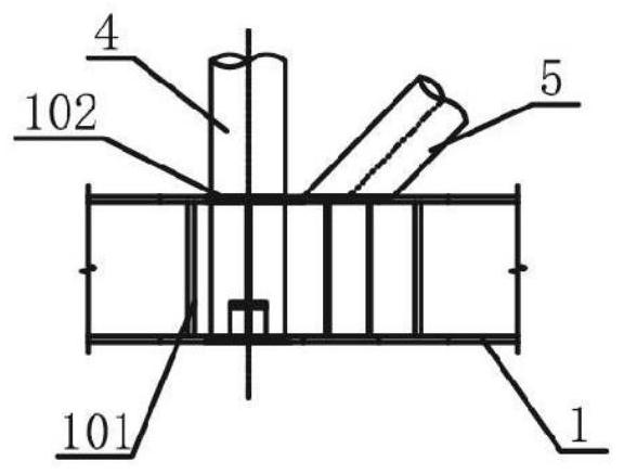 Plate-free tray type offshore substation upper module