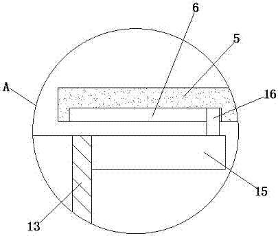 High-efficiency stirring device for production of ferric phosphate