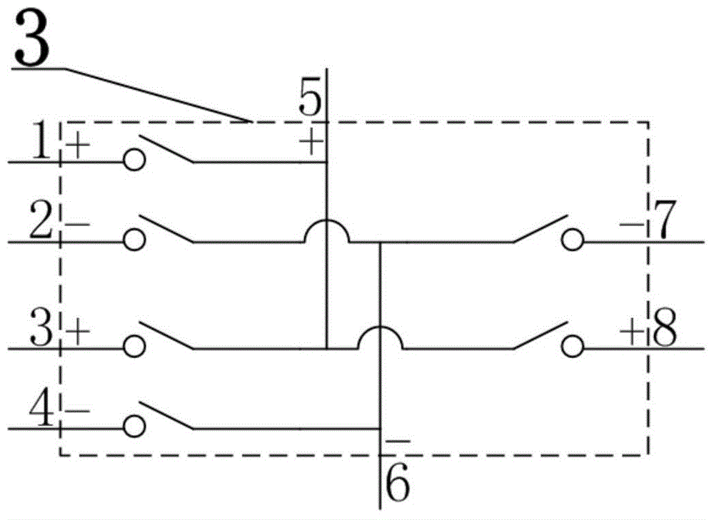 Wind power generation and power supply system based on grid power complementation