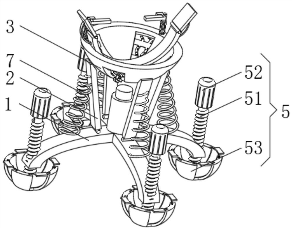 Hydraulic engineering pipeline supporting system