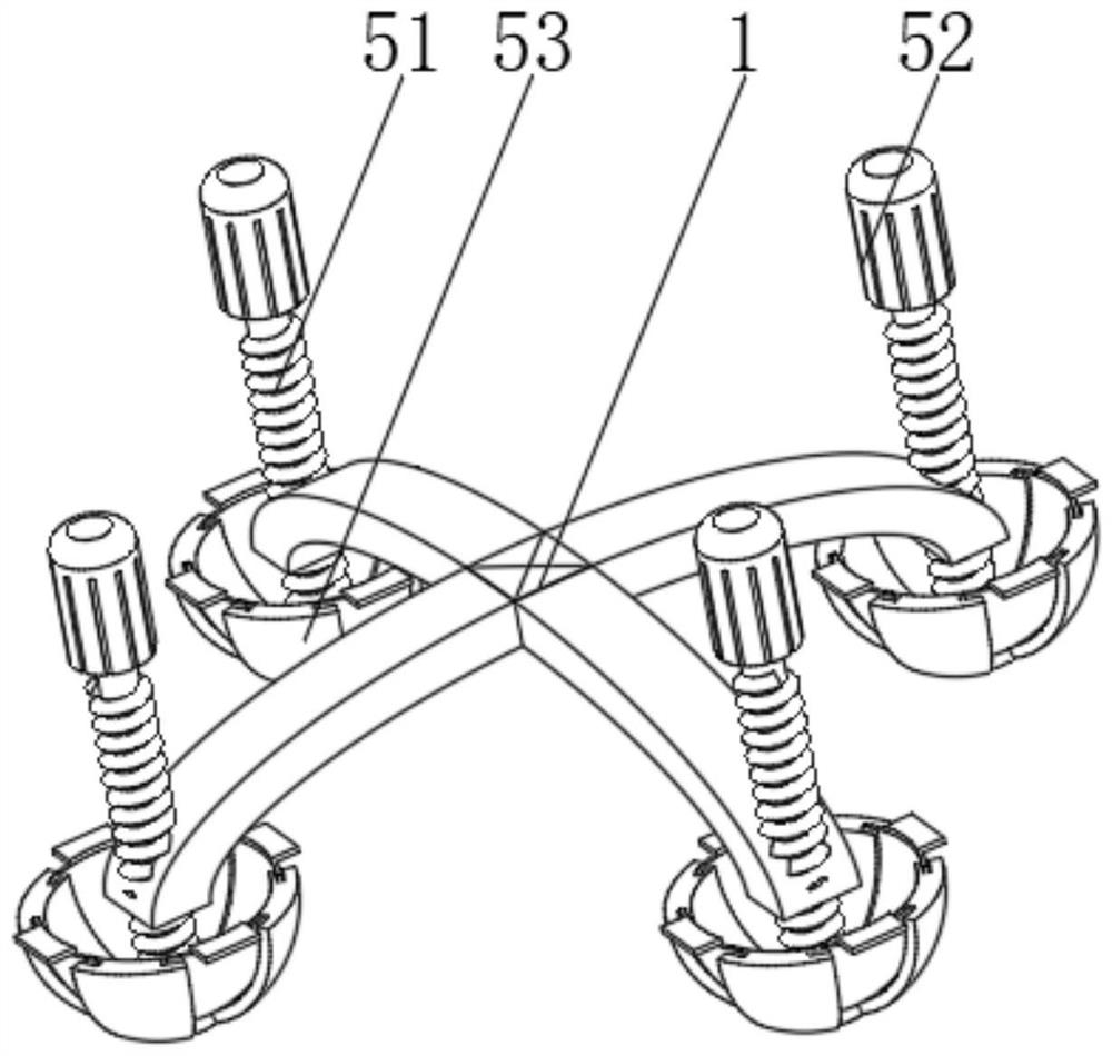 Hydraulic engineering pipeline supporting system