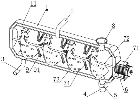 Water-based environment-friendly anti-corrosive paint and production equipment thereof