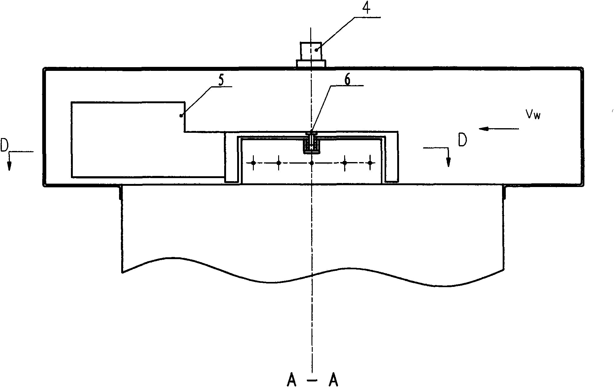 Wind sail-opened vertical short axis large-scale wind turbine generator