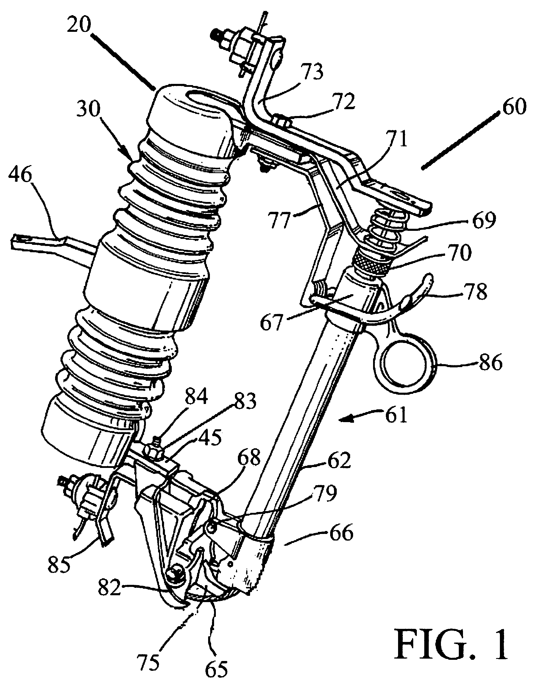 Composite insulator for fuse cutout