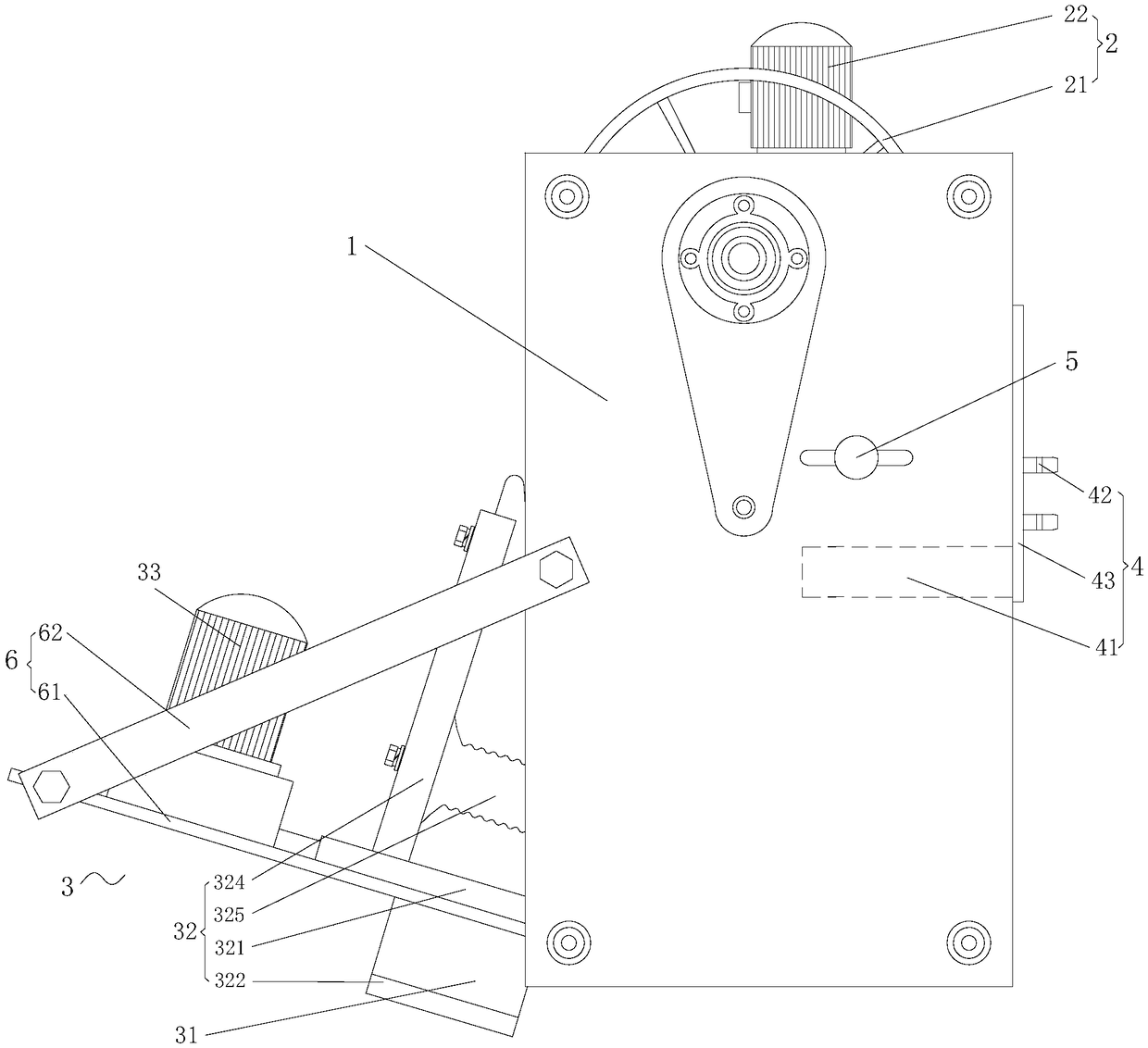 Untwisting device