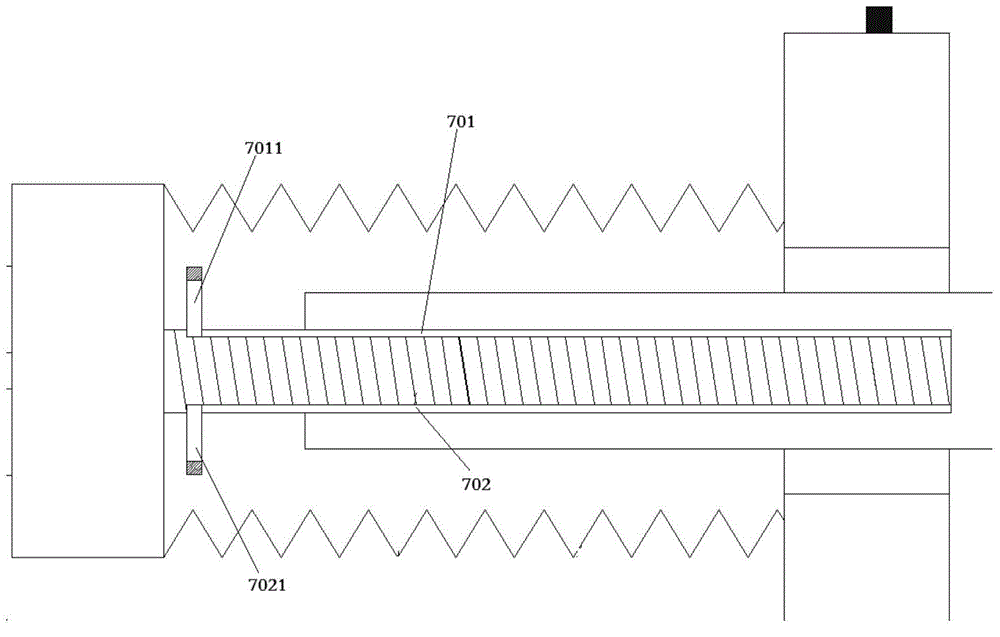 Power supply apparatus with warning light and use method thereof