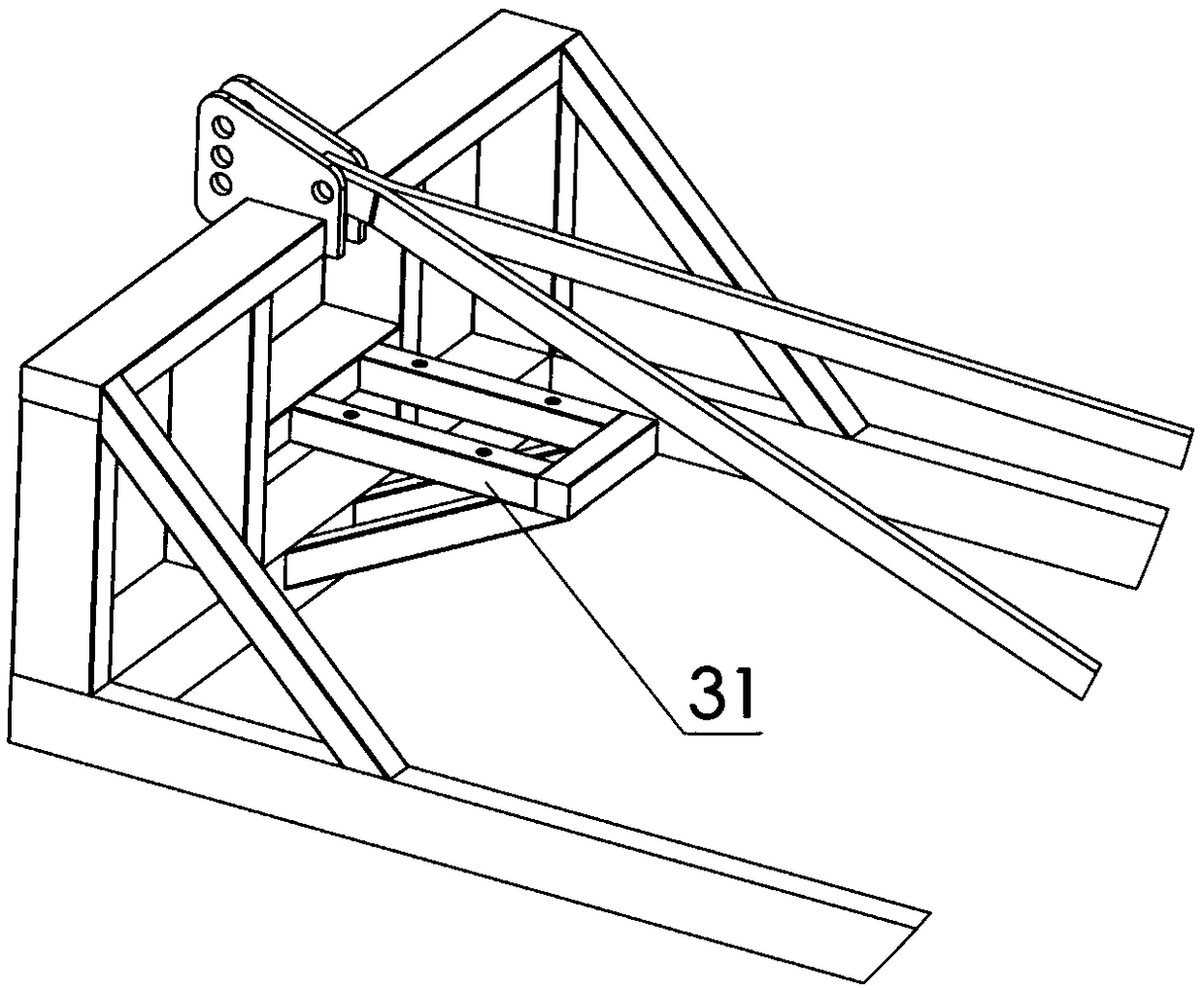 Combined excavation type low-resistance long-tuber medicine harvester