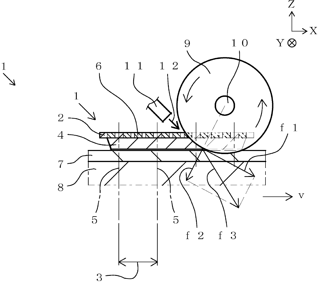 Apparatus and method for manufacturing electronic component