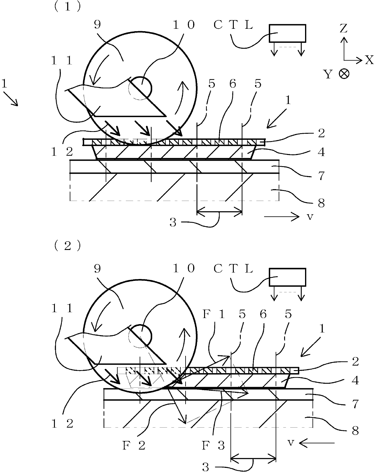 Apparatus and method for manufacturing electronic component