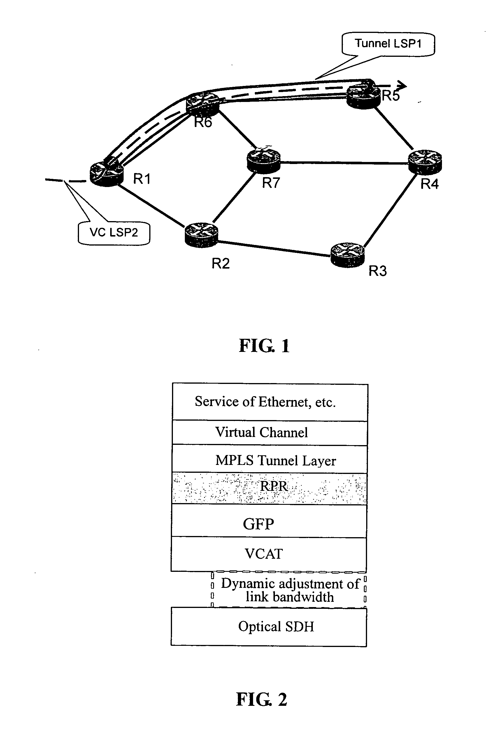 Ring Network And A Method For Implementing The Service Thereof