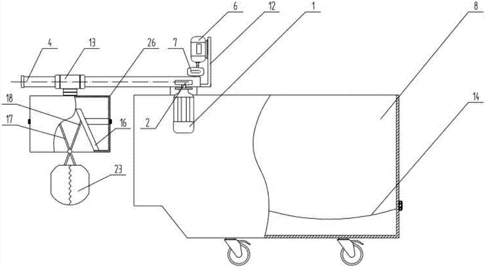 Watermelon harvesting and loading device