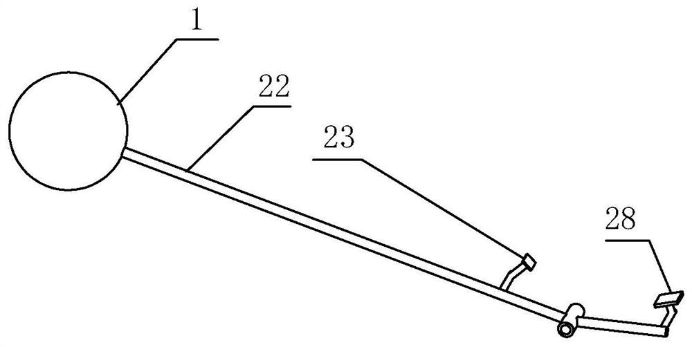 A pipeline opening and closing control device