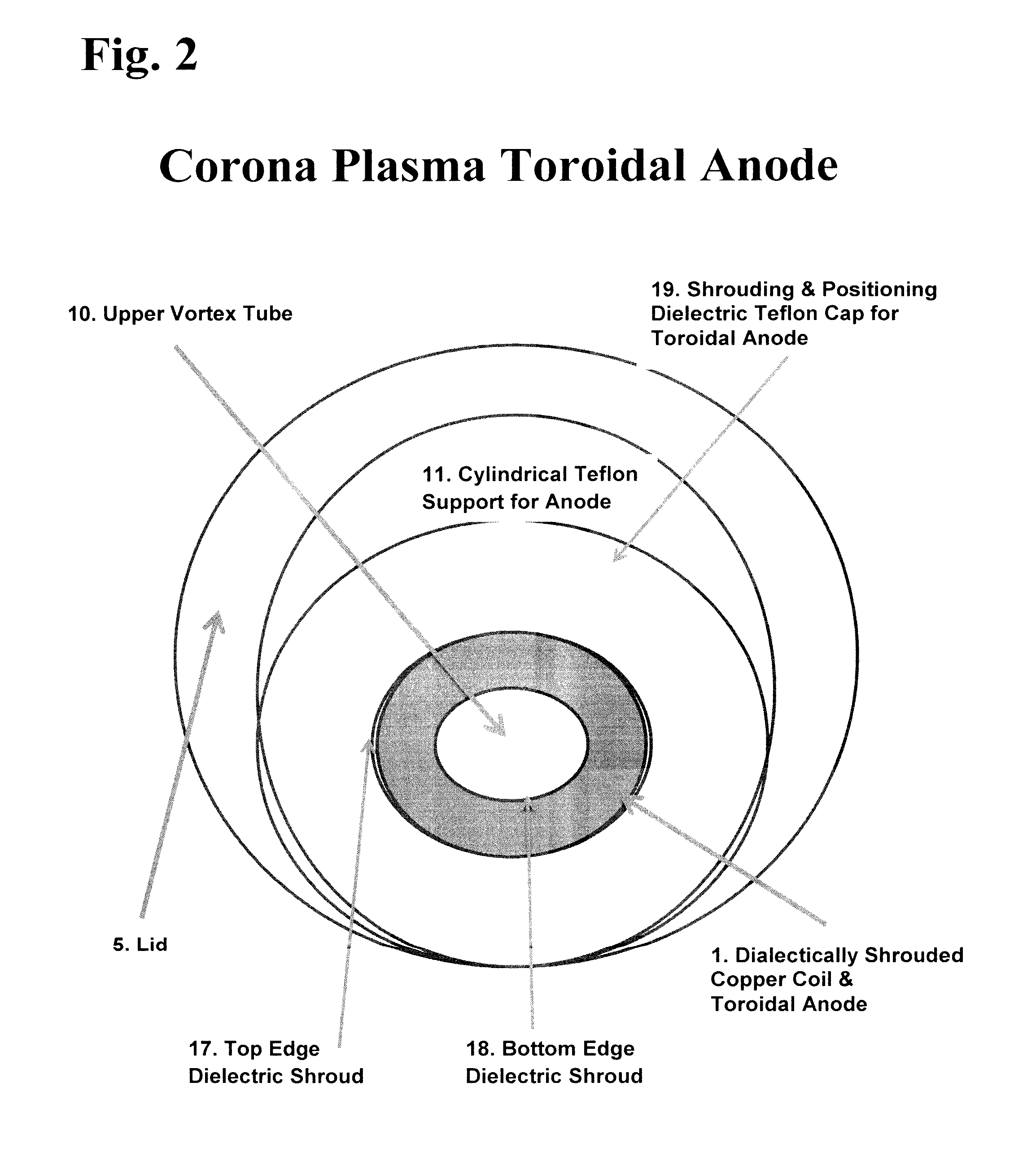 Electrolytic cell for heating electrolyte by a glow plasma field in the electrolyte