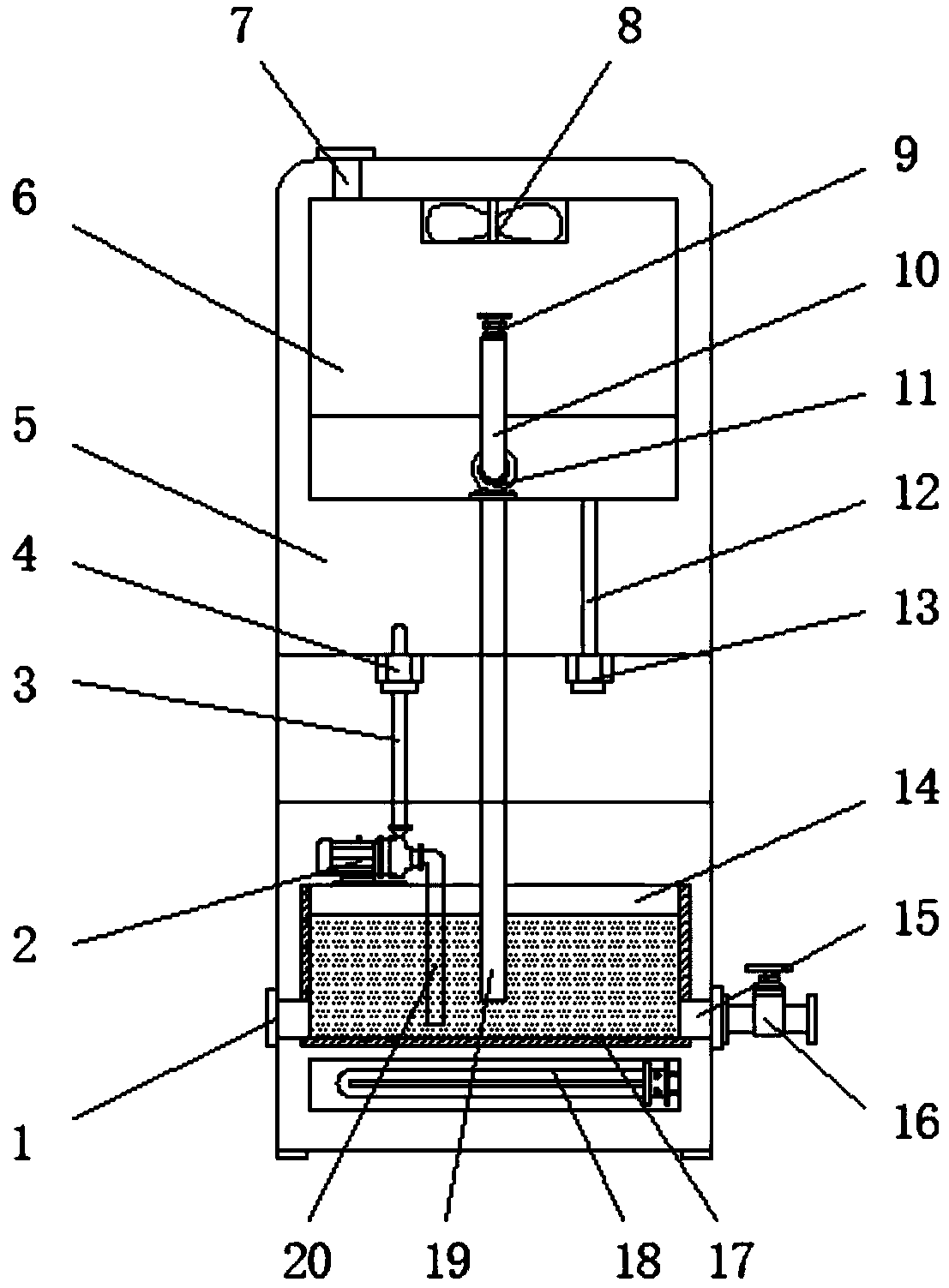 Intelligent household water temperature control equipment