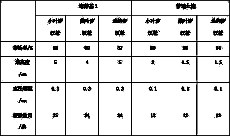 Podocarpus macrophyllus cultivation medium and preparation method thereof