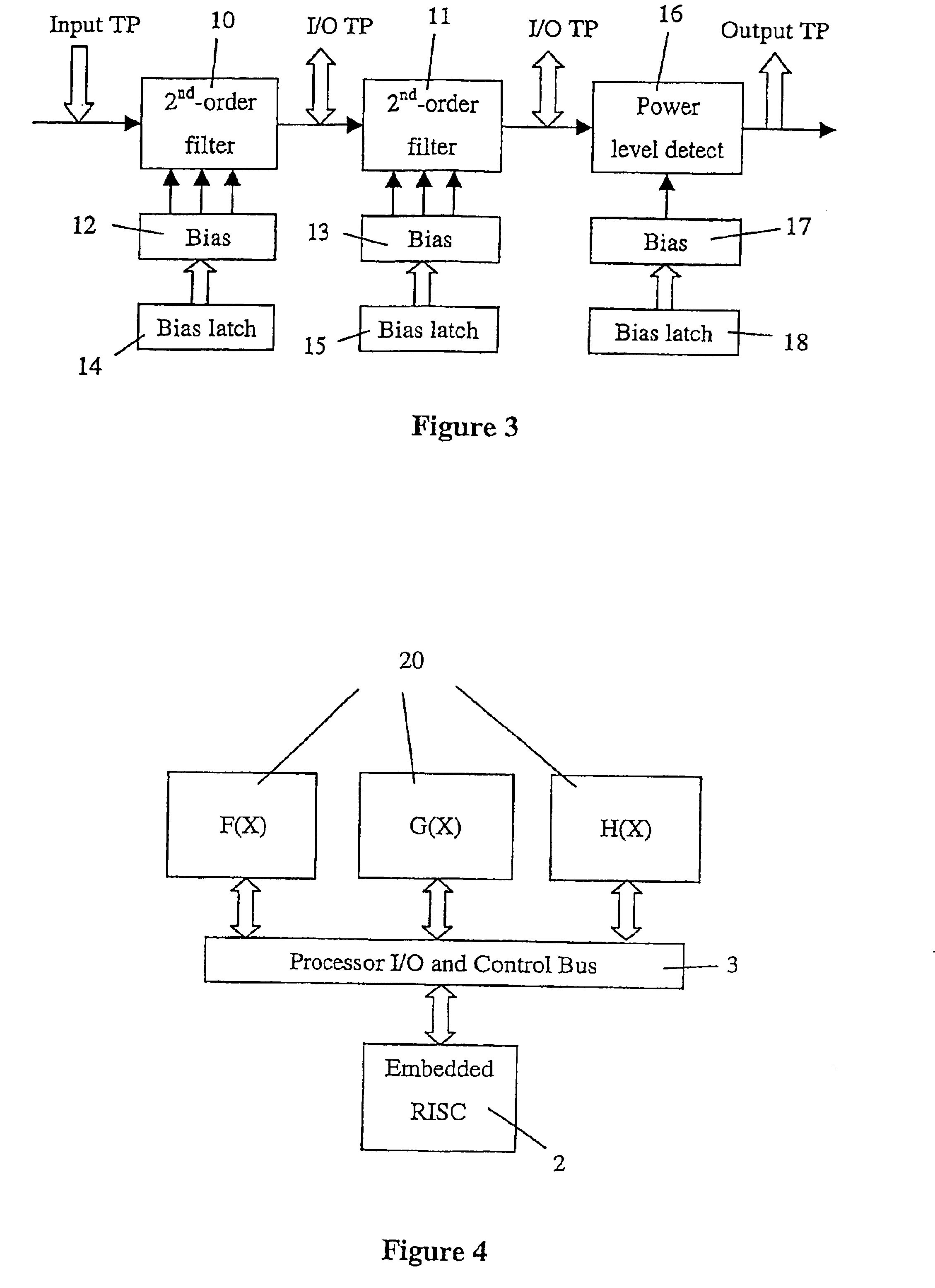 Hybrid digital/analog processing circuit