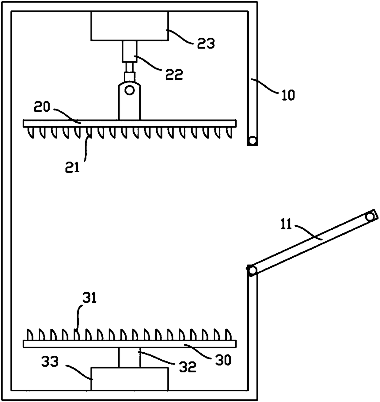 Waste mixed plastic recovery and separation device and method