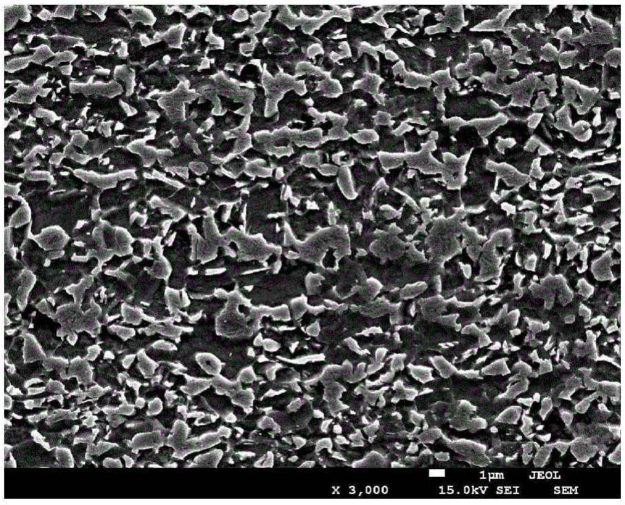 980 MPa-level vanadium-contained ultrafine grain cold rolled dual-phase steel and preparing method thereof