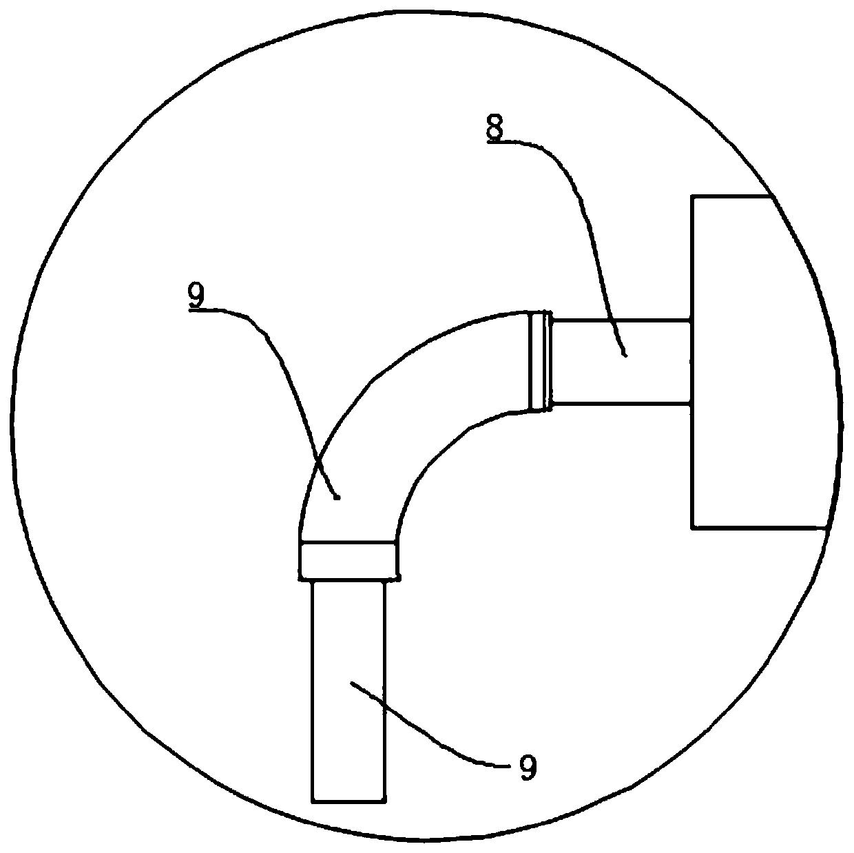 Bone cement propelling type injection device