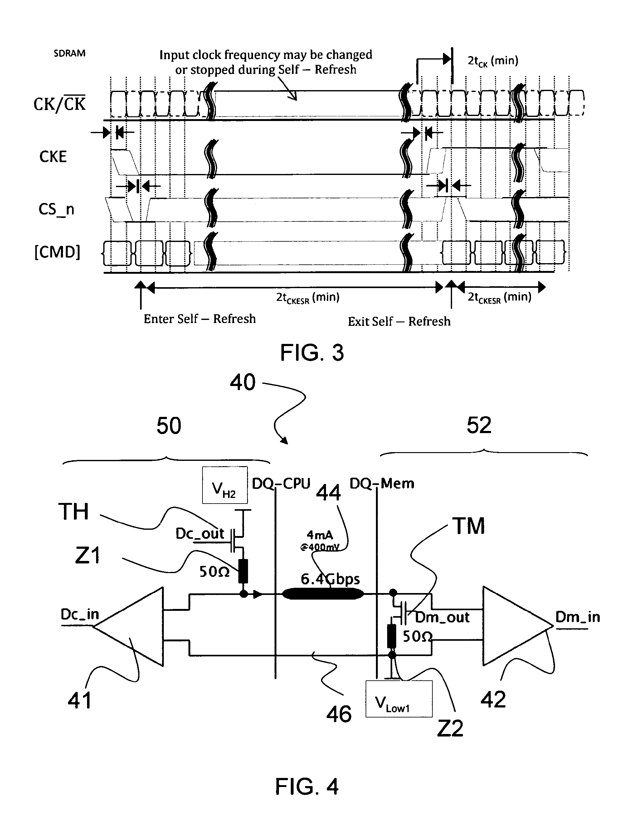 DRAM memory interface