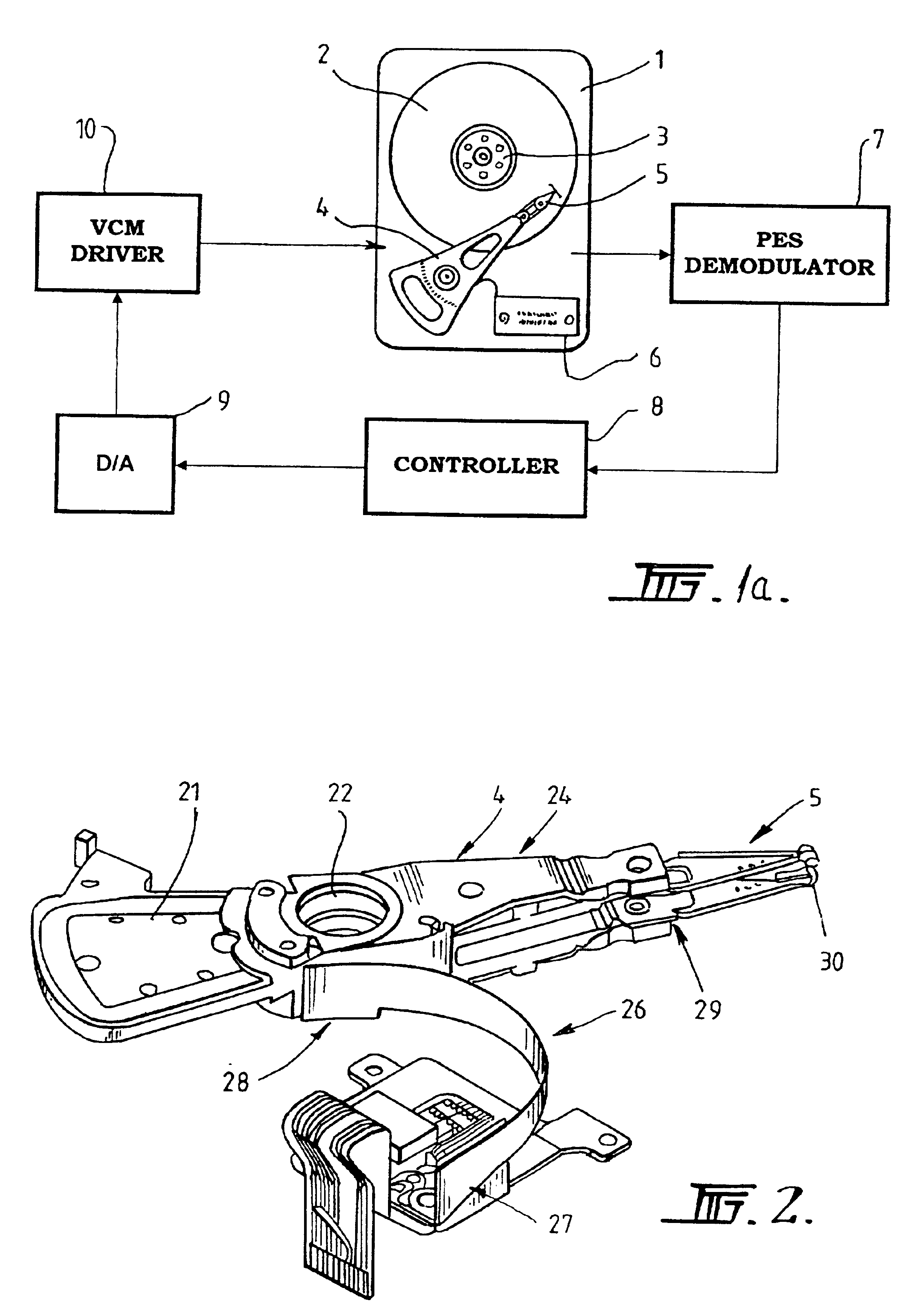 Active control system and method for reducing disk fluttering induced track misregistrations