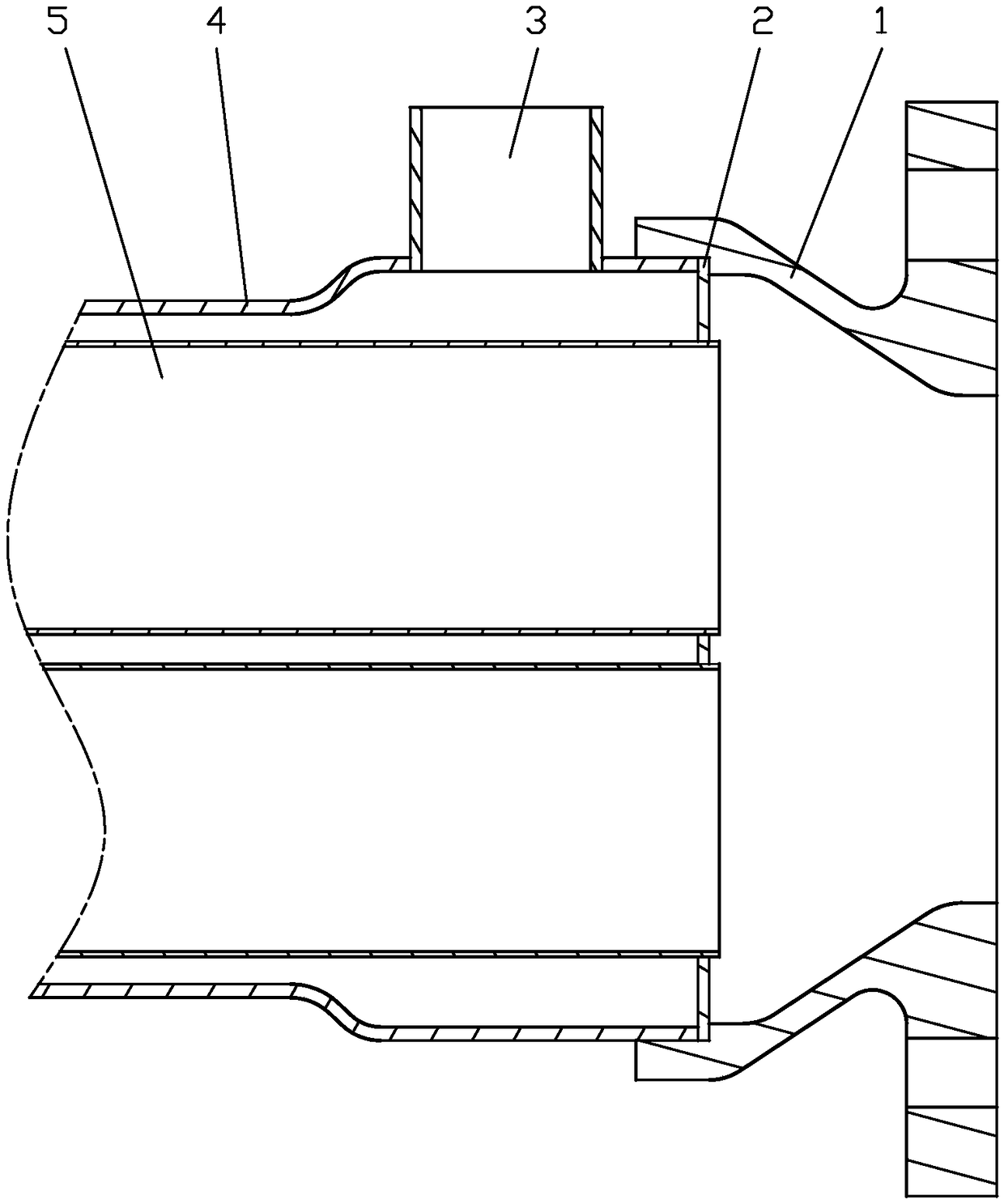 EGR cooler and main board thereof