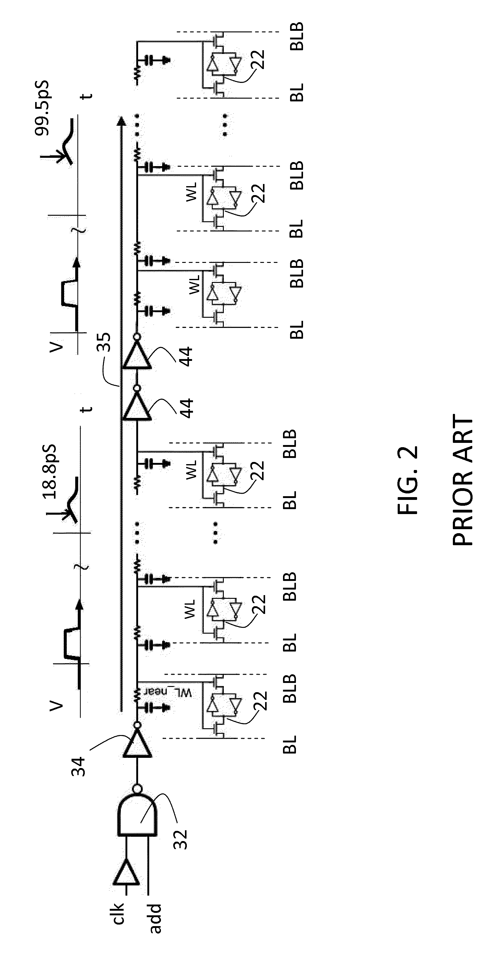 Fly-over conductor segments in integrated circuits with successive load devices along a signal path