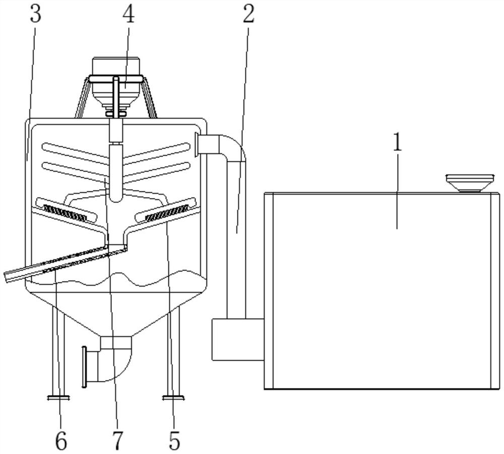 Bleaching wastewater treatment system