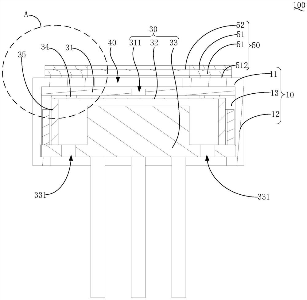 Pneumatic switch of electronic cigarette, power supply device of electronic cigarette and electronic cigarette