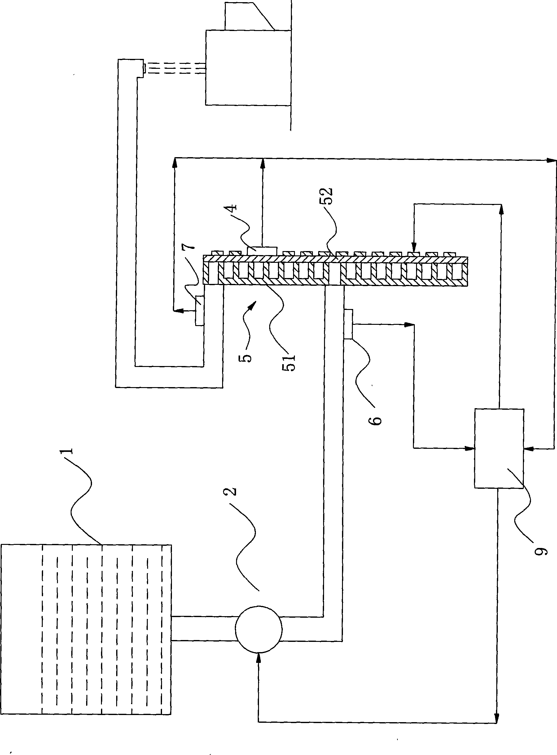 Heating method for household instant liquid heating mechanism