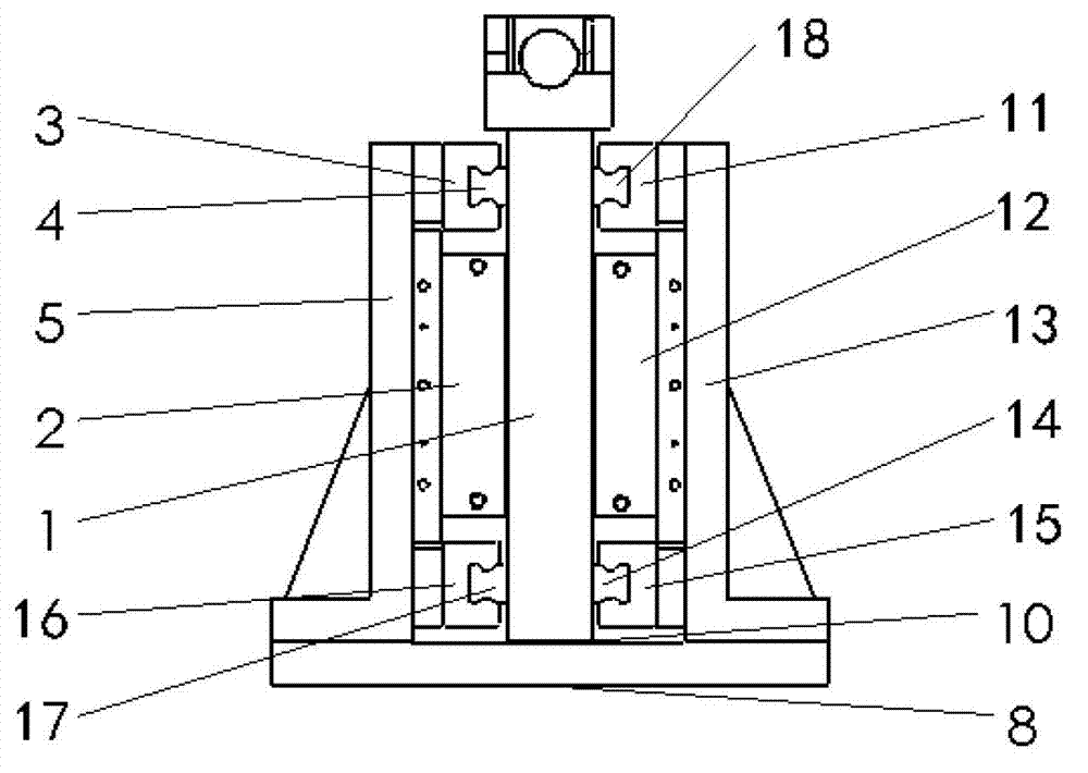 Linear motor for pump