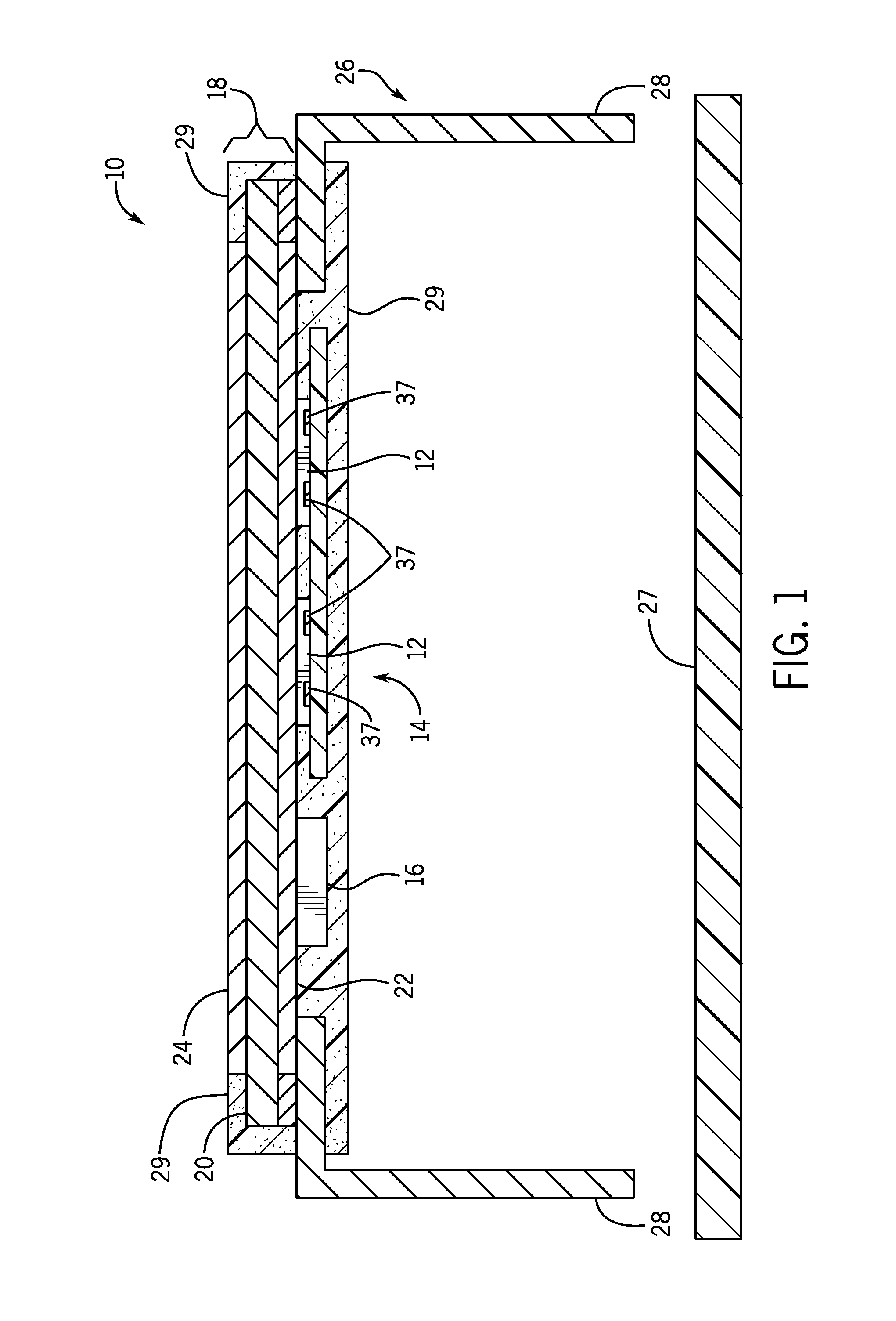 Power overlay structure with leadframe connections