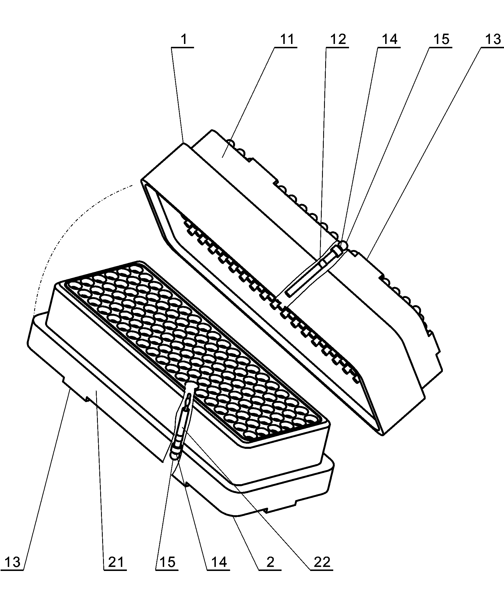 Parallel-welded printed circuit board connector