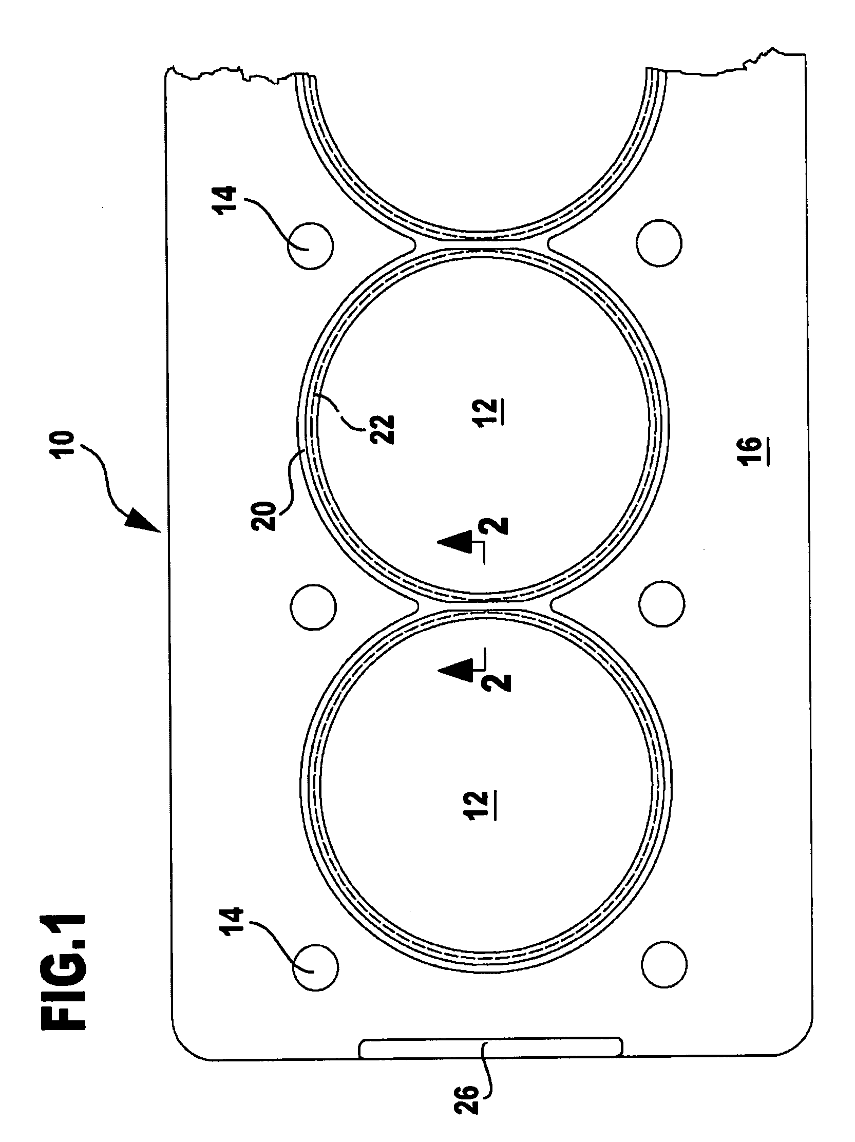 Flat gasket, in particular, cylinder head gasket