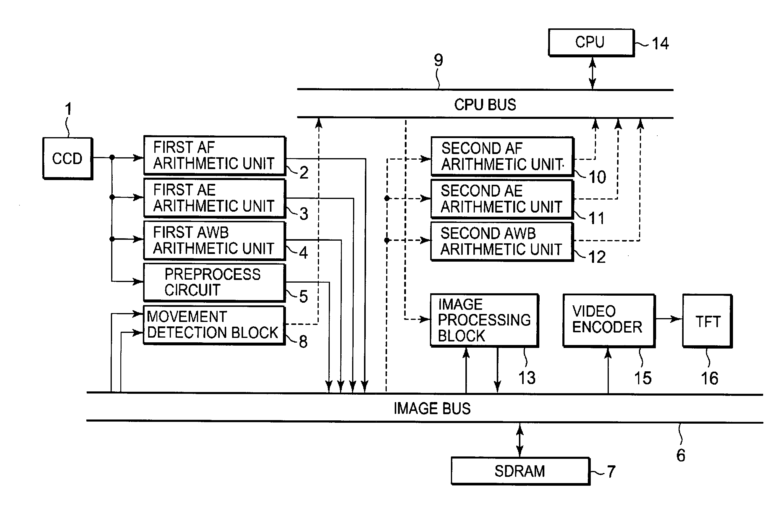 Image processing device and electronic camera