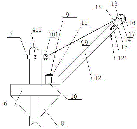 Construction device with suckers