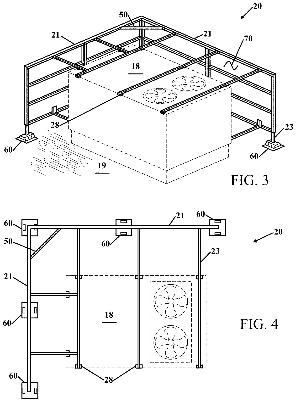 Cosmetic equipment shield