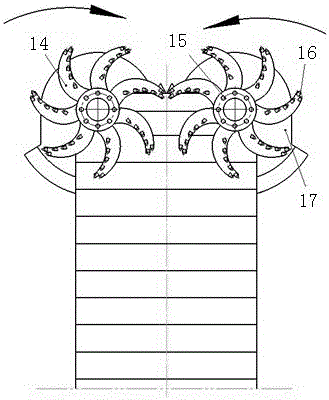 A mobile crushing and loading machine