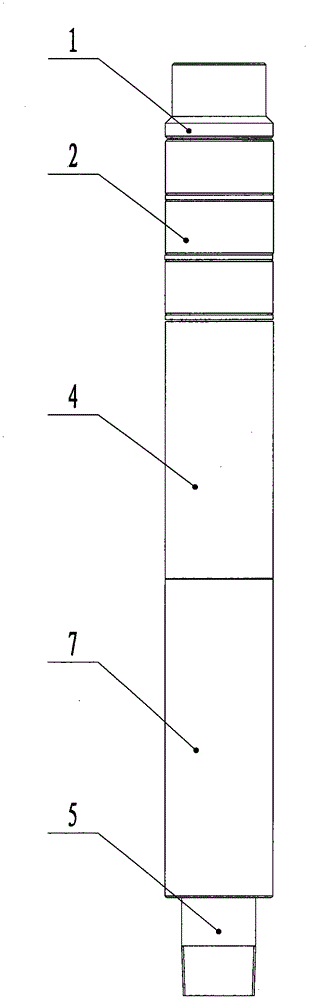 Non-throttling Y344 type fracturing set packer