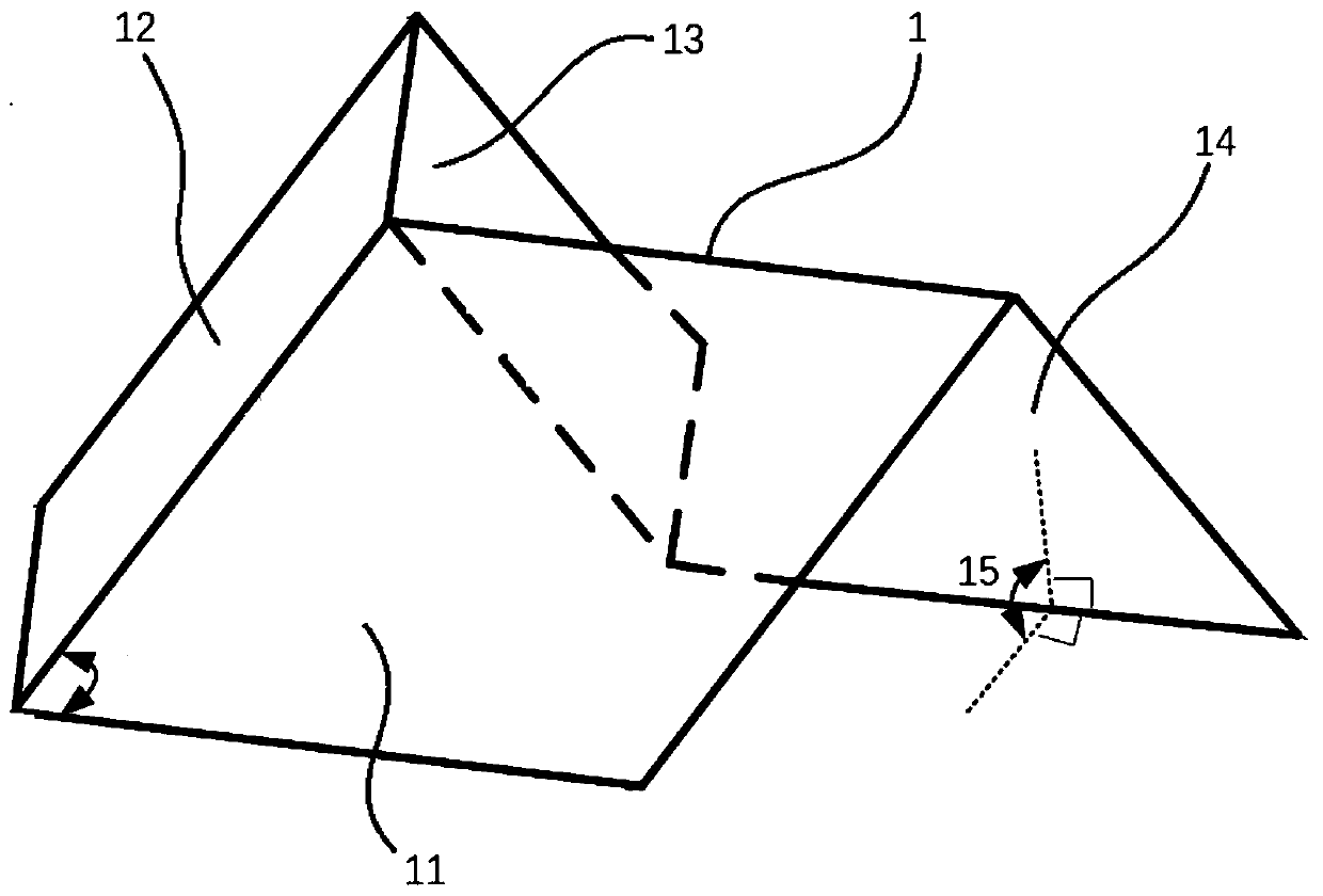 Energy absorption core layer, sandwich structure and preparation method