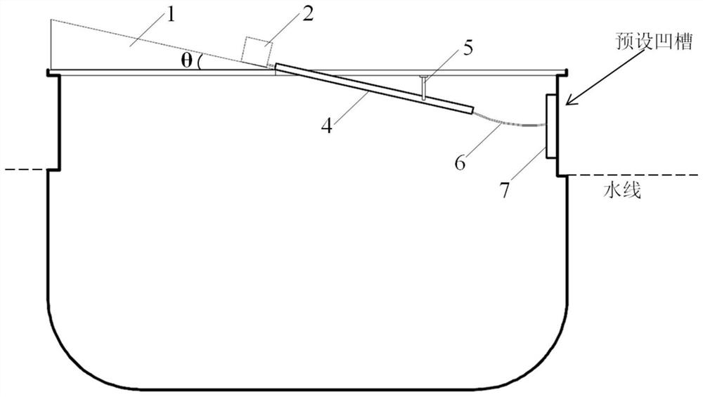 Ship stabilization device