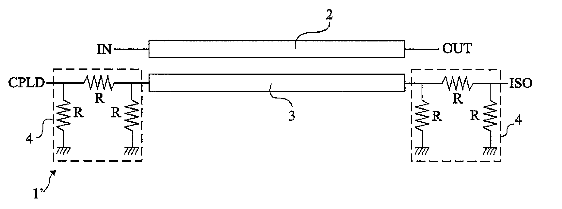 Integrated bidirectional coupler