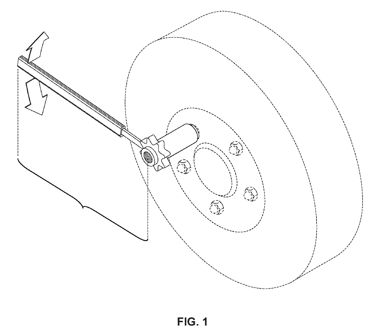 Lug wrench with secure clamping mechanism