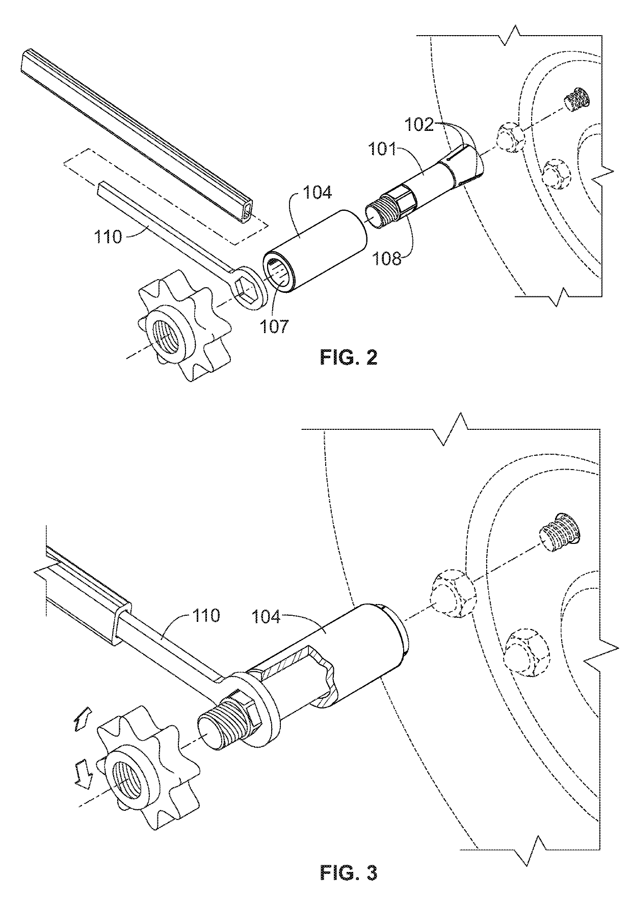 Lug wrench with secure clamping mechanism