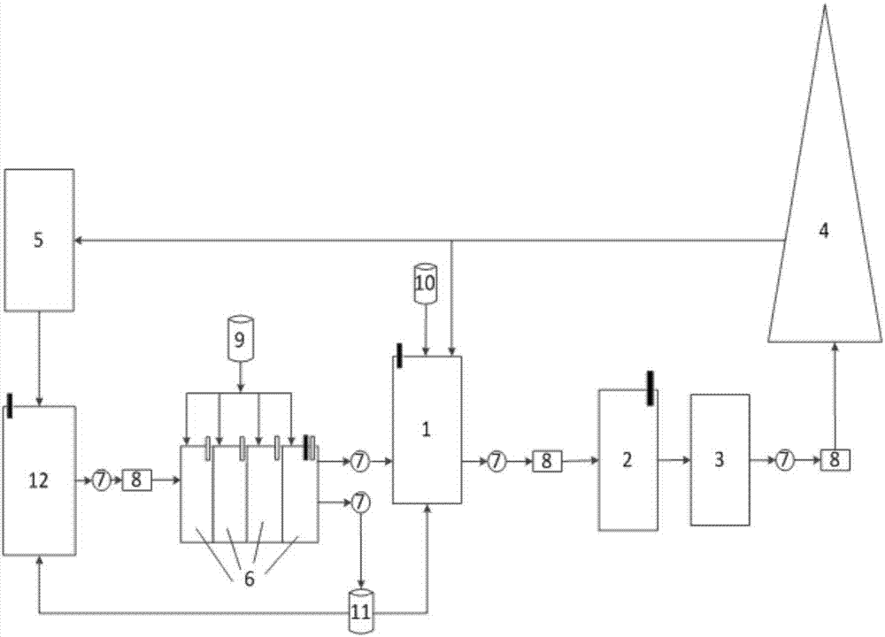 A kind of flow leaching uranium system and flow leaching uranium process