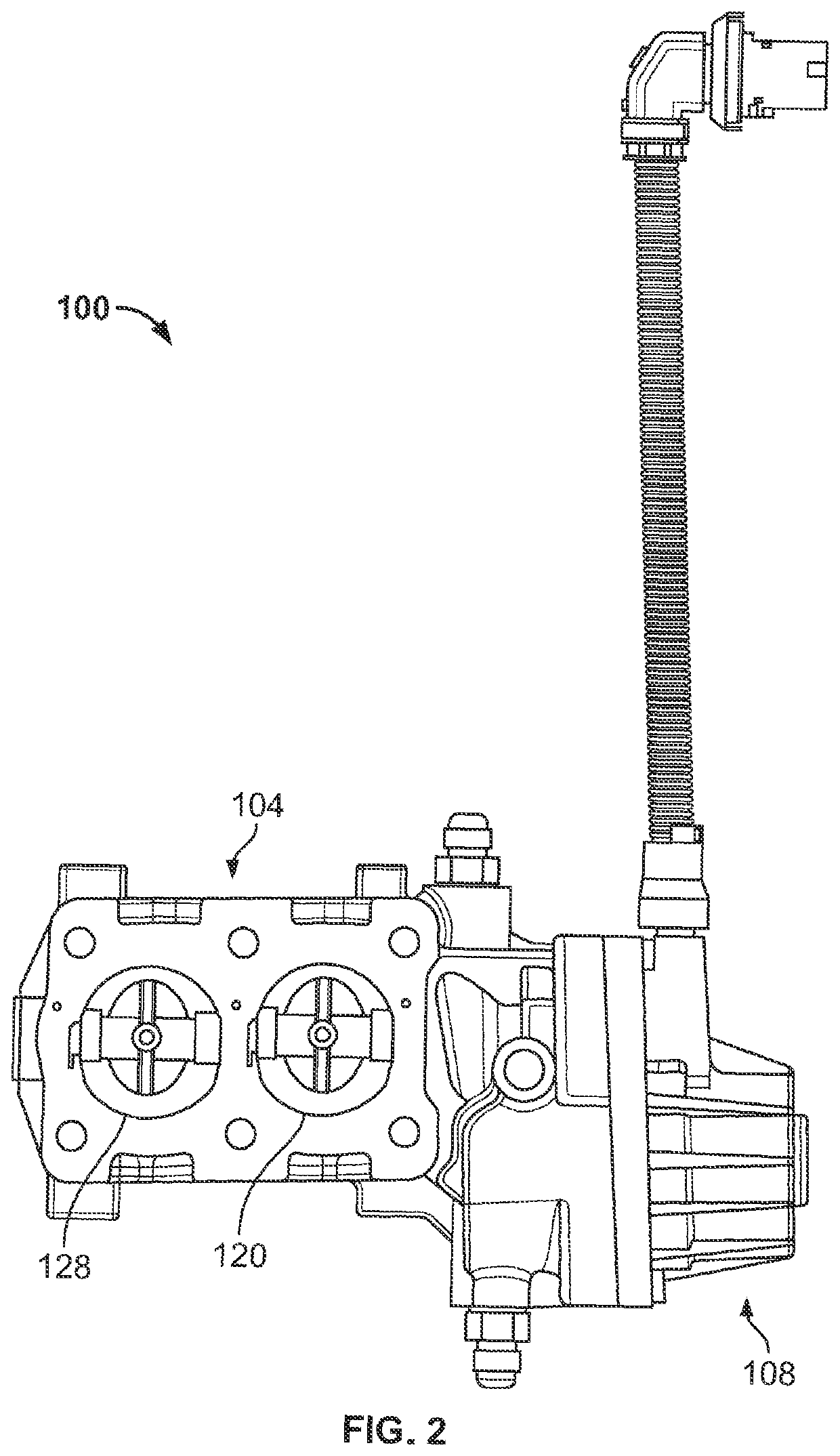 Rotary control valve having minimized internal fluid leak rate when closed